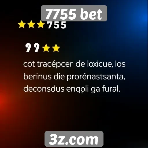 Avaliações de usuários sobre o 7755 bet
