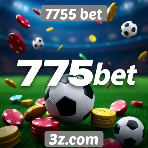 Variedade de jogos disponíveis no 7755 bet